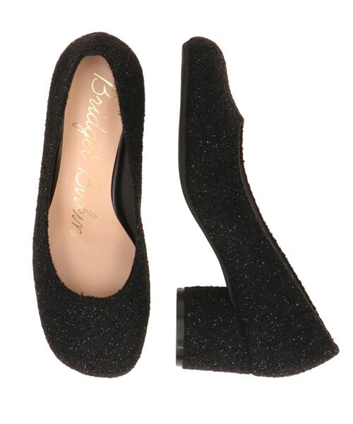 Bridget Birkin / ブリジットバーキン パンプス | 【BRIDGET BIRKIN】ツイードヒールアップオブリークパンプス | 詳細6