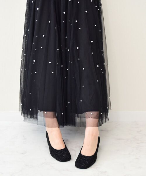 Bridget Birkin / ブリジットバーキン パンプス | 【BRIDGET BIRKIN】ツイードヒールアップオブリークパンプス | 詳細8