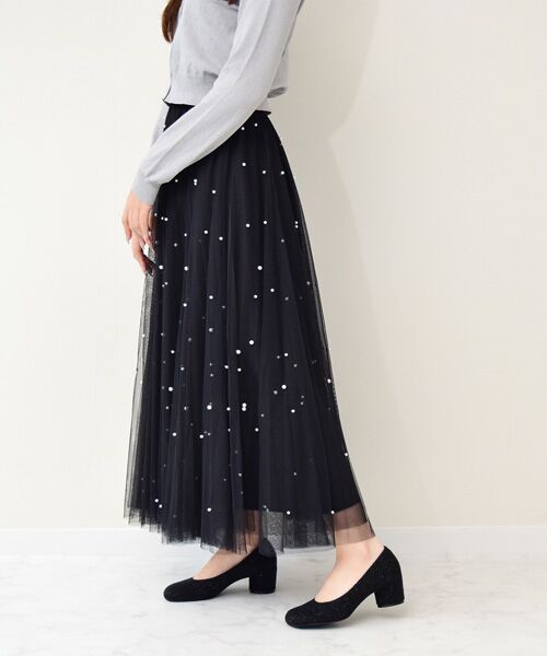 Bridget Birkin / ブリジットバーキン パンプス | 【BRIDGET BIRKIN】ツイードヒールアップオブリークパンプス | 詳細9