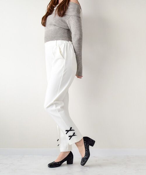 Bridget Birkin / ブリジットバーキン パンプス | 【BRIDGET BIRKIN】トップラインビジューオブリークパンプス | 詳細9