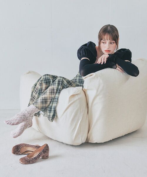 Bridget Birkin / ブリジットバーキン パンプス | 【BRIDGET BIRKIN】トップラインビジューオブリークパンプス | 詳細27