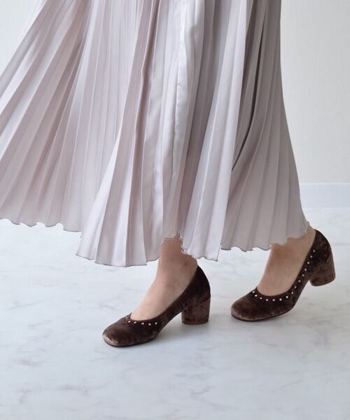 Bridget Birkin / ブリジットバーキン パンプス | 【BRIDGET BIRKIN】トップラインビジューオブリークパンプス | 詳細28