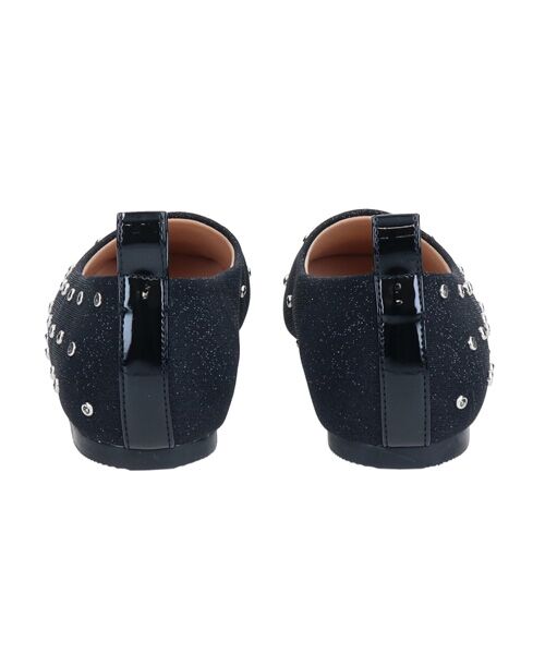 Bridget Birkin / ブリジットバーキン フラットシューズ | 【BRIDGET BIRKIN】ドットビジューグリッターフラットシューズ | 詳細4