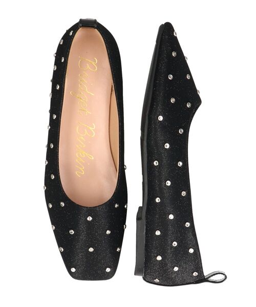 Bridget Birkin / ブリジットバーキン フラットシューズ | 【BRIDGET BIRKIN】ドットビジューグリッターフラットシューズ | 詳細6