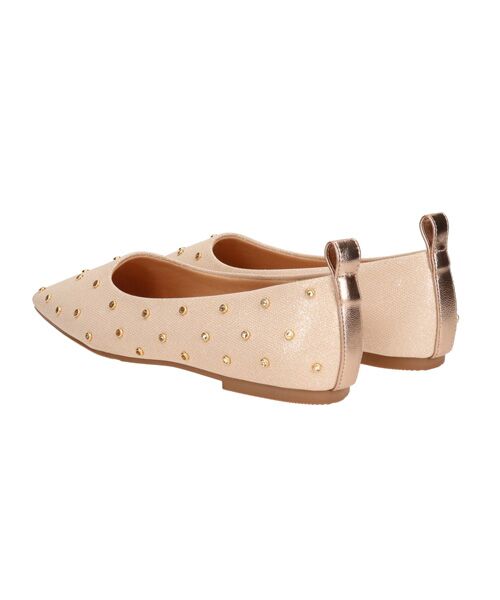 Bridget Birkin / ブリジットバーキン フラットシューズ | 【BRIDGET BIRKIN】ドットビジューグリッターフラットシューズ | 詳細12