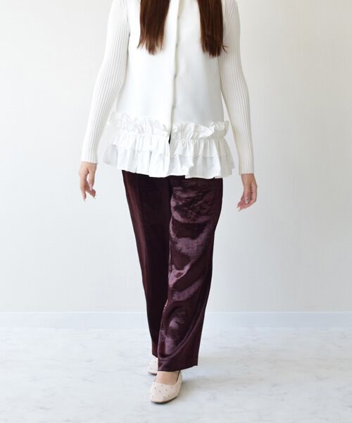 Bridget Birkin / ブリジットバーキン フラットシューズ | 【BRIDGET BIRKIN】ドットビジューグリッターフラットシューズ | 詳細18