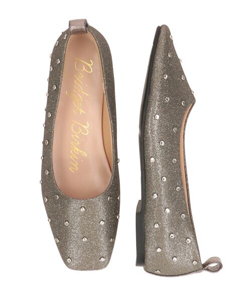 Bridget Birkin / ブリジットバーキン フラットシューズ | 【BRIDGET BIRKIN】ドットビジューグリッターフラットシューズ | 詳細24