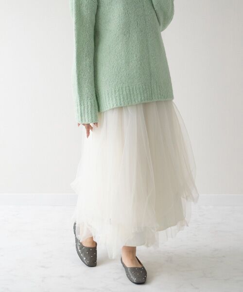 Bridget Birkin / ブリジットバーキン フラットシューズ | 【BRIDGET BIRKIN】ドットビジューグリッターフラットシューズ | 詳細27