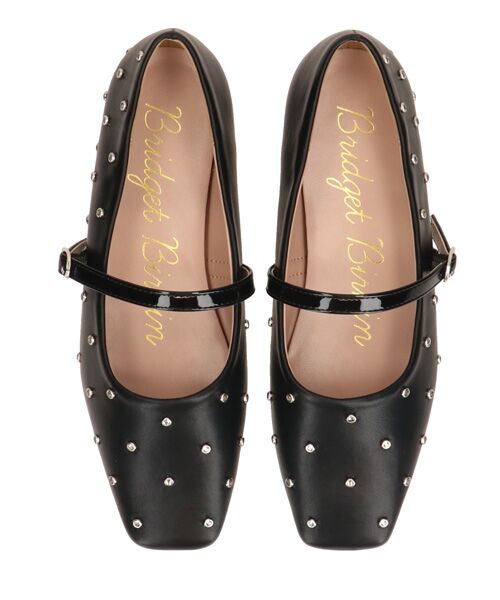 Bridget Birkin / ブリジットバーキン フラットシューズ | 【BRIDGET BIRKIN】ドットビジューメリージェーンシューズ | 詳細5