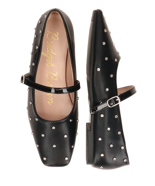 Bridget Birkin / ブリジットバーキン フラットシューズ | 【BRIDGET BIRKIN】ドットビジューメリージェーンシューズ | 詳細6