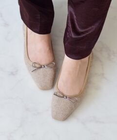 Bridget Birkin / ブリジットバーキン バレエシューズ | 【BRIDGET BIRKIN】スクエアデイリーバレエシューズ