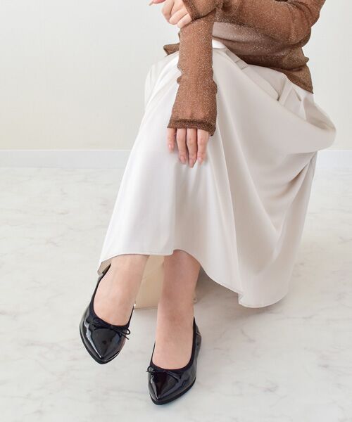 Bridget Birkin / ブリジットバーキン バレエシューズ | 【BRIDGET BIRKIN】ポインテッドデイリーバレエシューズ | 詳細8