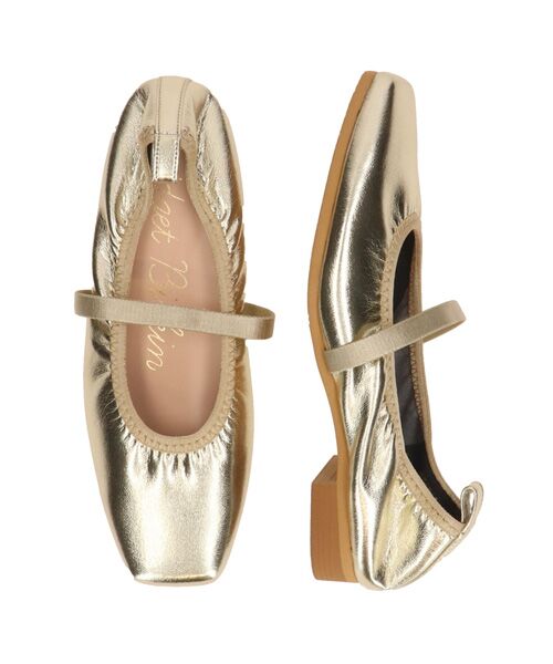 Bridget Birkin / ブリジットバーキン バレエシューズ | 【BRIDGET BIRKIN】エラスティックバンドスクエアバレエシューズ | 詳細15