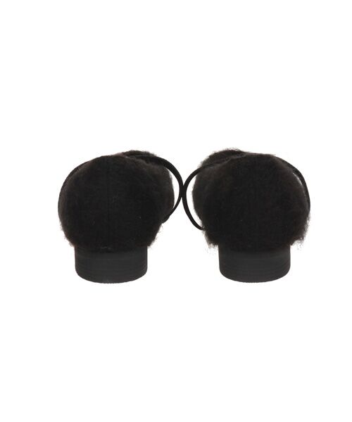 Bridget Birkin / ブリジットバーキン バレエシューズ | 【BRIDGET BIRKIN】エラスティックバンドもこもこスクエアバレエシューズ | 詳細4