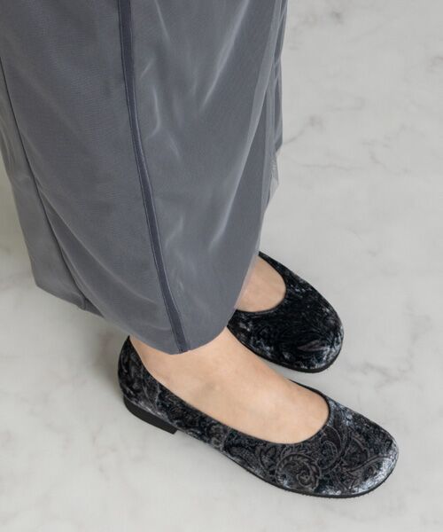 Bridget Birkin / ブリジットバーキン バレエシューズ | 【BRIDGET BIRKIN】オブリークバレエシューズ | 詳細17