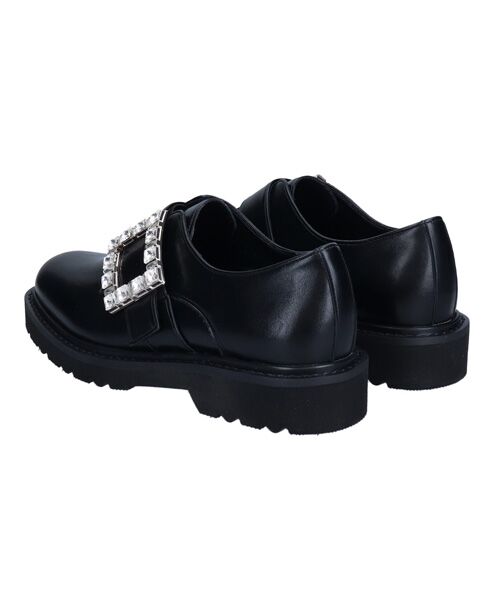 Bridget Birkin / ブリジットバーキン ビジネス・ドレスシューズ | 【BRIDGET BIRKIN】スクエアサイドビジューローファー | 詳細3