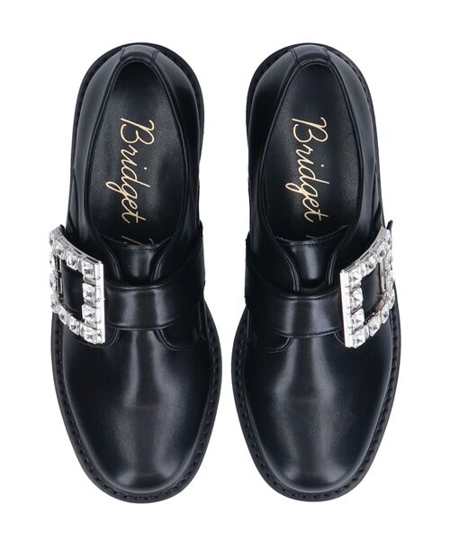 Bridget Birkin / ブリジットバーキン ビジネス・ドレスシューズ | 【BRIDGET BIRKIN】スクエアサイドビジューローファー | 詳細5