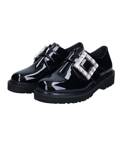 Bridget Birkin / ブリジットバーキン ビジネス・ドレスシューズ | 【BRIDGET BIRKIN】スクエアサイドビジューローファー | 詳細10