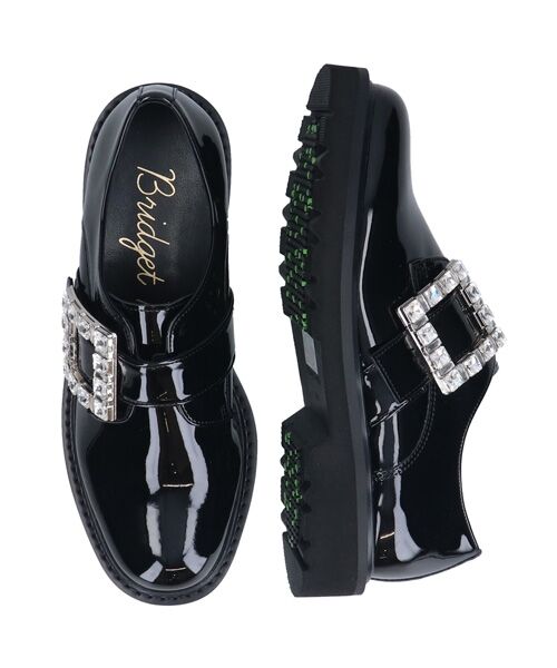 Bridget Birkin / ブリジットバーキン ビジネス・ドレスシューズ | 【BRIDGET BIRKIN】スクエアサイドビジューローファー | 詳細15