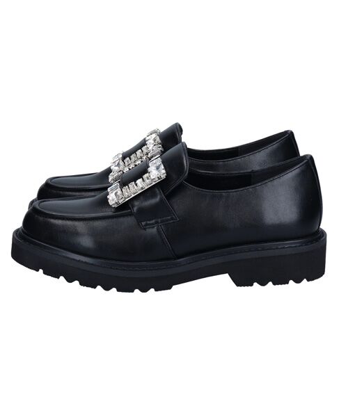 Bridget Birkin / ブリジットバーキン ビジネス・ドレスシューズ | 【BRIDGET BIRKIN】スクエアビジューローファー | 詳細2