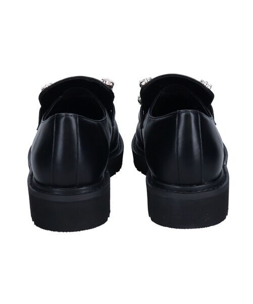 Bridget Birkin / ブリジットバーキン ビジネス・ドレスシューズ | 【BRIDGET BIRKIN】スクエアビジューローファー | 詳細4