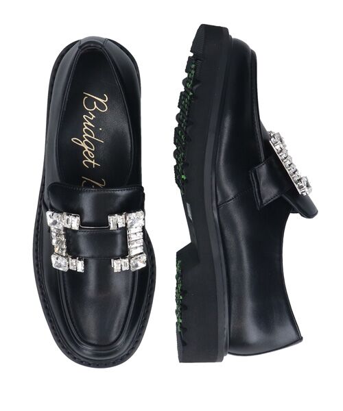 Bridget Birkin / ブリジットバーキン ビジネス・ドレスシューズ | 【BRIDGET BIRKIN】スクエアビジューローファー | 詳細6