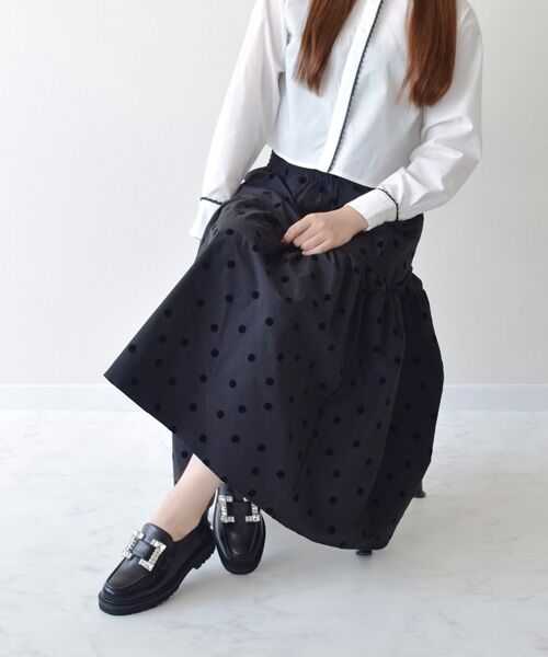 Bridget Birkin / ブリジットバーキン ビジネス・ドレスシューズ | 【BRIDGET BIRKIN】スクエアビジューローファー | 詳細9