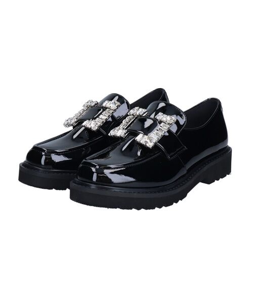 Bridget Birkin / ブリジットバーキン ビジネス・ドレスシューズ | 【BRIDGET BIRKIN】スクエアビジューローファー | 詳細10