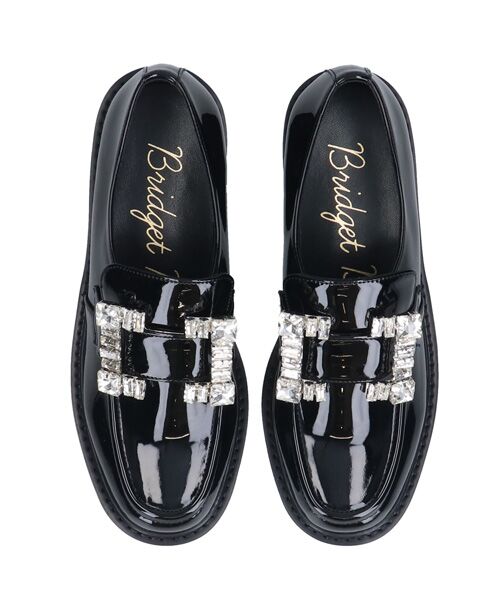 Bridget Birkin / ブリジットバーキン ビジネス・ドレスシューズ | 【BRIDGET BIRKIN】スクエアビジューローファー | 詳細14