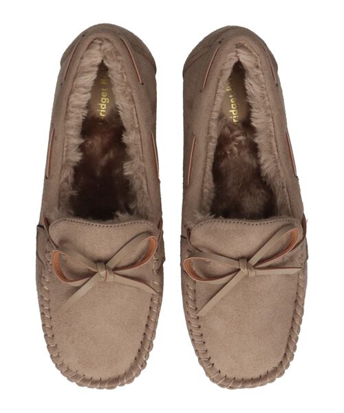 Bridget Birkin / ブリジットバーキン フラットシューズ | 【BRIDGET BIRKIN】カジュアルモカシンシューズ(ベージュスウェード)