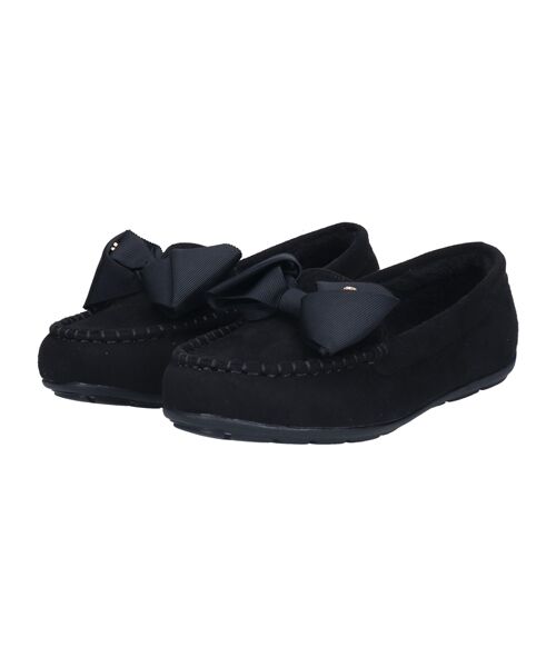 Bridget Birkin / ブリジットバーキン フラットシューズ | 【BRIDGET BIRKIN】グログランリボンモカシンシューズ | 詳細1
