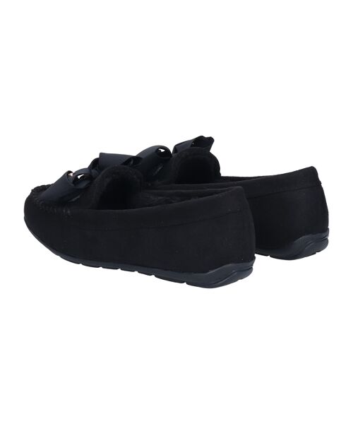 Bridget Birkin / ブリジットバーキン フラットシューズ | 【BRIDGET BIRKIN】グログランリボンモカシンシューズ | 詳細3