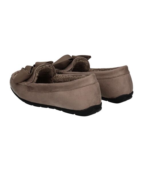 Bridget Birkin / ブリジットバーキン フラットシューズ | 【BRIDGET BIRKIN】グログランリボンモカシンシューズ | 詳細17