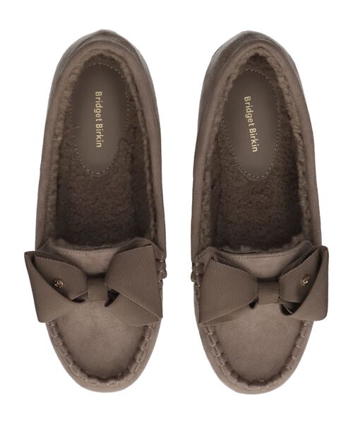 Bridget Birkin / ブリジットバーキン フラットシューズ | 【BRIDGET BIRKIN】グログランリボンモカシンシューズ | 詳細19