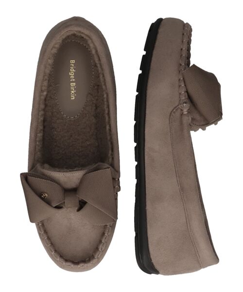 Bridget Birkin / ブリジットバーキン フラットシューズ | 【BRIDGET BIRKIN】グログランリボンモカシンシューズ | 詳細21