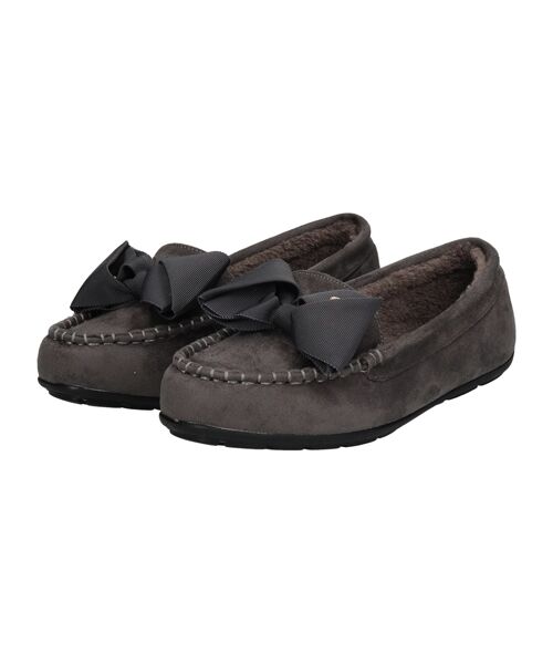 Bridget Birkin / ブリジットバーキン フラットシューズ | 【BRIDGET BIRKIN】グログランリボンモカシンシューズ | 詳細23