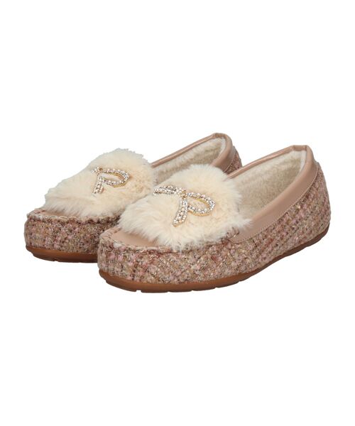 Bridget Birkin / ブリジットバーキン フラットシューズ | 【BRIDGET BIRKIN】キラキラリボンムートンシューズ | 詳細10