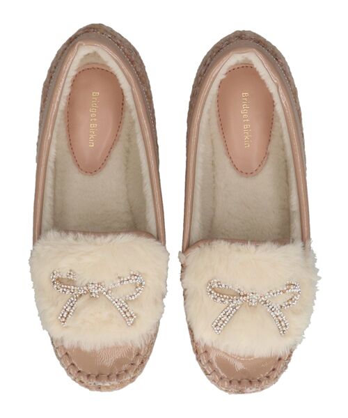 Bridget Birkin / ブリジットバーキン フラットシューズ | 【BRIDGET BIRKIN】キラキラリボンムートンシューズ | 詳細14