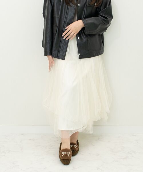 Bridget Birkin / ブリジットバーキン フラットシューズ | 【BRIDGET BIRKIN】キラキラリボンムートンシューズ | 詳細27