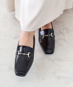 Bridget Birkin / ブリジットバーキン ビジネス・ドレスシューズ | 【BRIDGET BIRKIN】スクエアトゥビットローファー