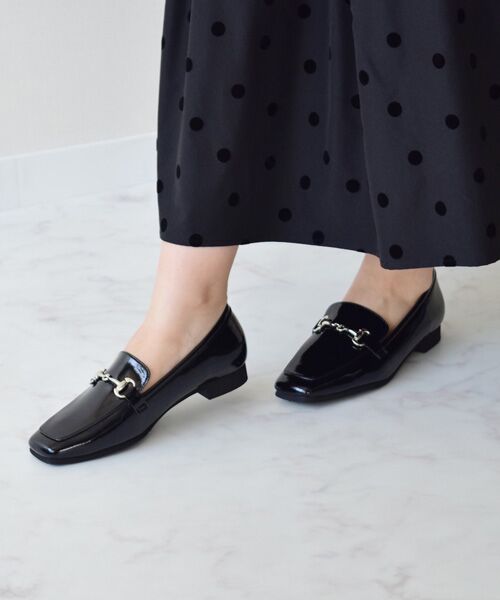 Bridget Birkin / ブリジットバーキン ビジネス・ドレスシューズ | 【BRIDGET BIRKIN】スクエアトゥビットローファー | 詳細17