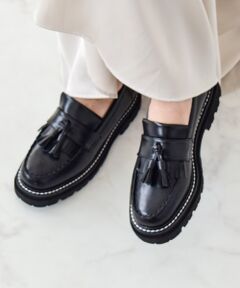 Bridget Birkin / ブリジットバーキン ビジネス・ドレスシューズ | 【BRIDGET BIRKIN】ステッチタッセルローファー