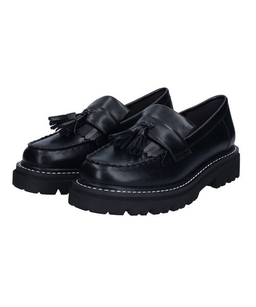 Bridget Birkin/ブリジットバーキン 【BRIDGET BIRKIN】ステッチタッセルローファー ブラック 22.5 Bridget Birkin/ブリジットバーキン 【BRIDGET BIRKIN】ステッチタッセルローファー ブラック 22.5