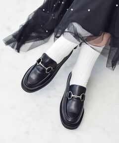 Bridget Birkin / ブリジットバーキン ビジネス・ドレスシューズ | 【BRIDGET BIRKIN】厚底ビットローファー