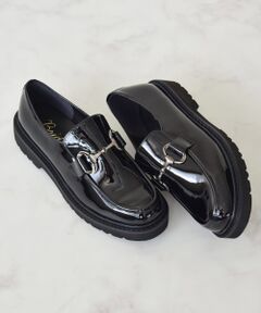 Bridget Birkin / ブリジットバーキン ビジネス・ドレスシューズ | 【BRIDGET BIRKIN】厚底ビットローファー