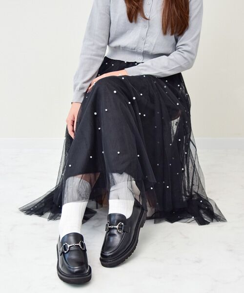 Bridget Birkin / ブリジットバーキン ビジネス・ドレスシューズ | 【BRIDGET BIRKIN】厚底ビットローファー | 詳細8