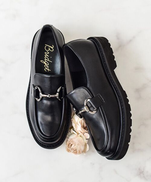 Bridget Birkin / ブリジットバーキン ビジネス・ドレスシューズ | 【BRIDGET BIRKIN】厚底ビットローファー | 詳細9