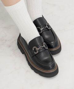 Bridget Birkin / ブリジットバーキン ビジネス・ドレスシューズ | 【BRIDGET BIRKIN】ダブルステッチビットローファー