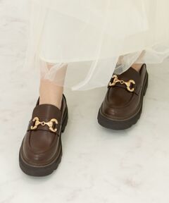 Bridget Birkin / ブリジットバーキン ビジネス・ドレスシューズ | 【BRIDGET BIRKIN】ダブルステッチビットローファー