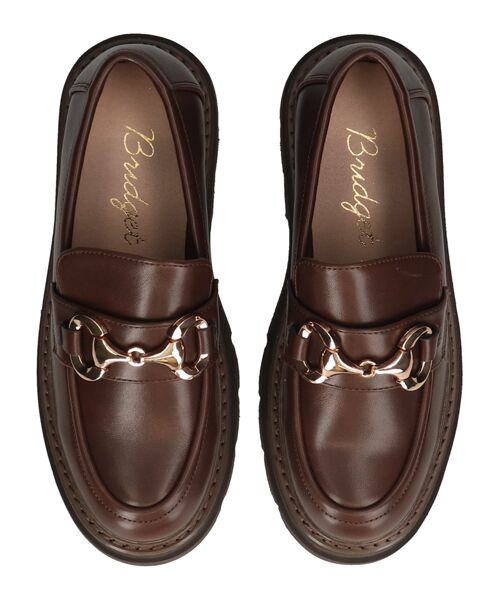 Bridget Birkin / ブリジットバーキン ビジネス・ドレスシューズ | 【BRIDGET BIRKIN】ダブルステッチビットローファー | 詳細14